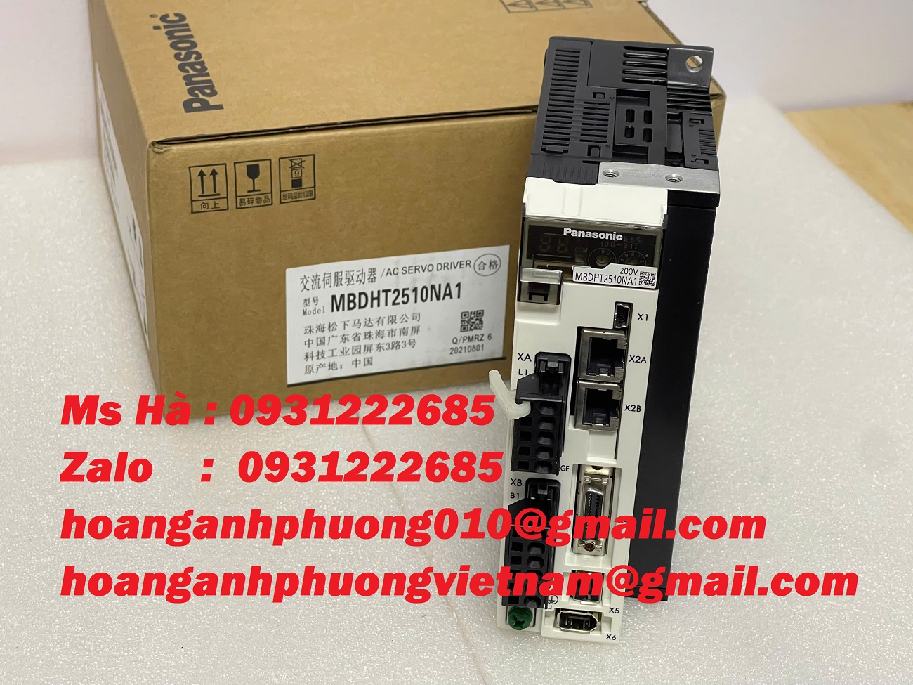 Bộ điều khiển 400W MBDHT2510NA1 panasonic - điều khiển servo